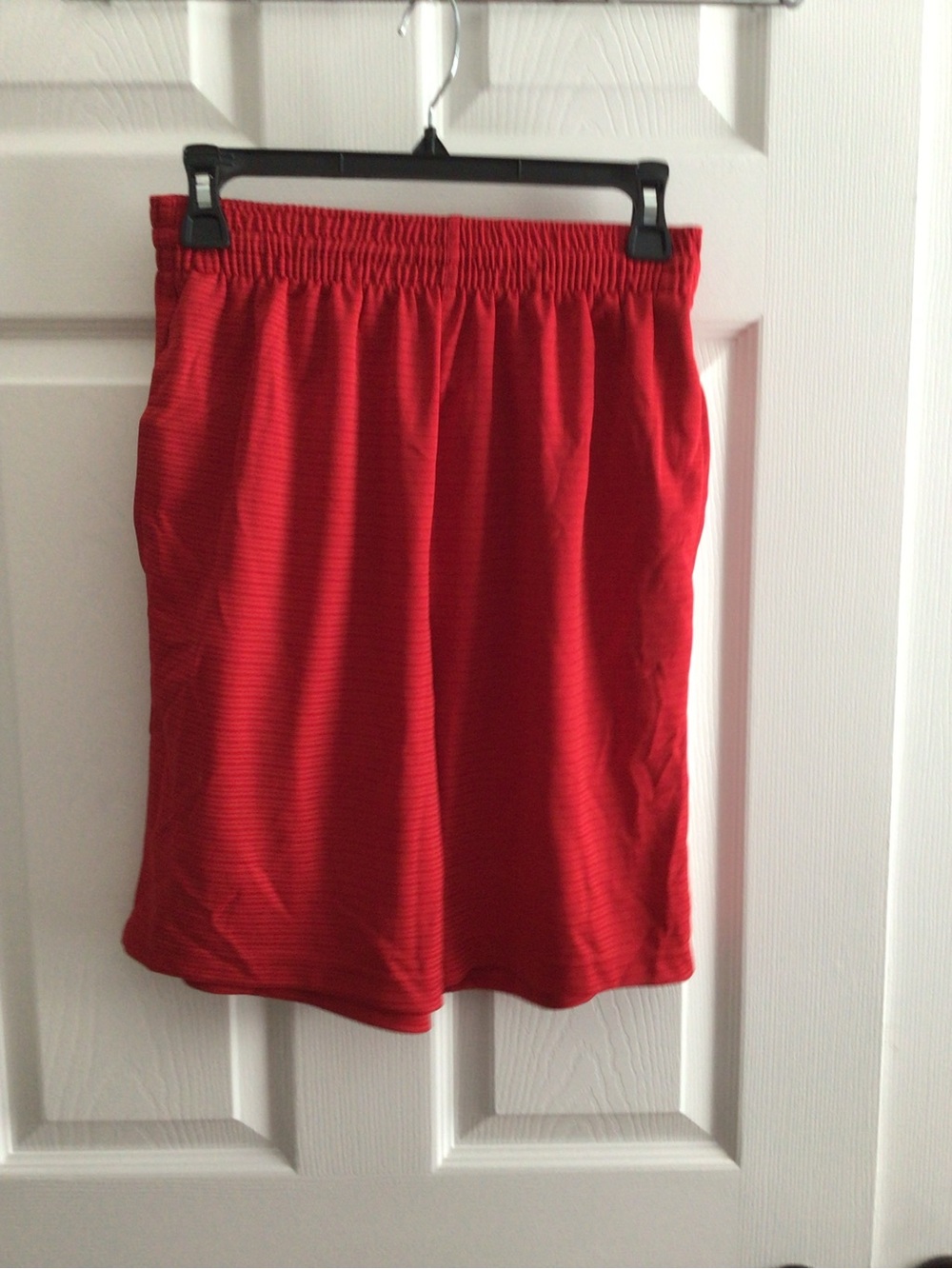 Men's Red Athletic Shorts